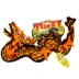 TUFFY® Orange Dragon Dog Toy image thumbnail 5