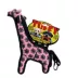 TUFFY® JR Zoo Pink Giraffe Dog Toy image thumbnail 5