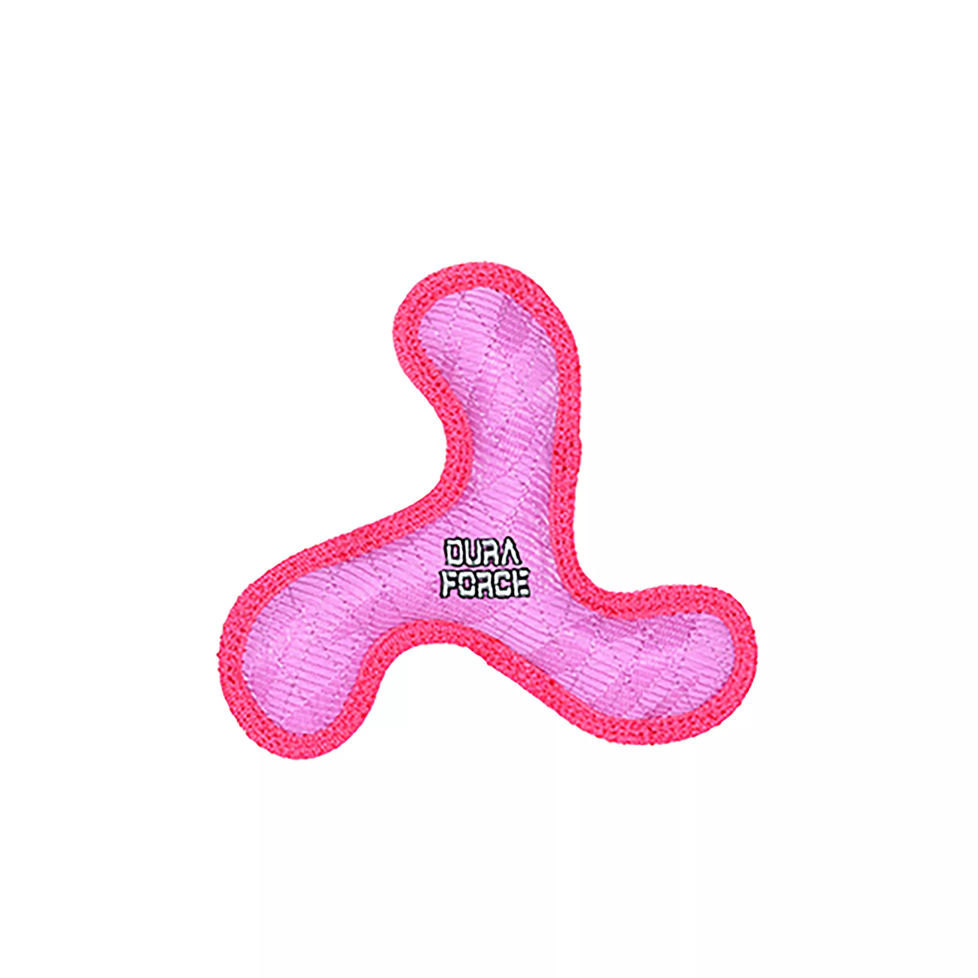 DuraForce JR Pink Boomerang Dog Toy