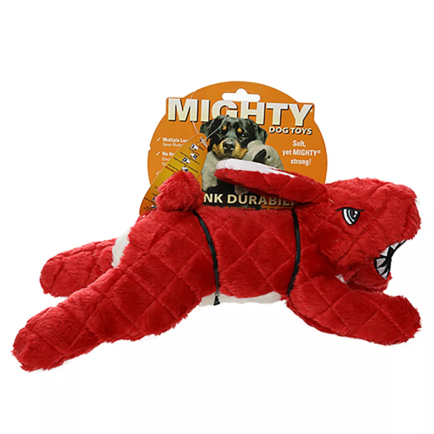 MIGHTY Angry Animals Rabbit Dog Toy