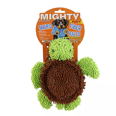 Product MIGHTY Microfiber Ball Med Turtle Green Dog Toy