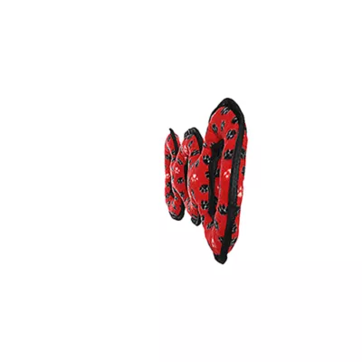 Product TUFFY® Ultimate 3-Way Tug Red Paw Dog Toy