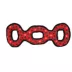 TUFFY® Ultimate 3-Way Tug Red Paw Dog Toy image thumbnail 3