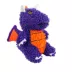 MIGHTY Microfiber Ball Med Dragon Purple Dog Toy image thumbnail 4