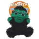 Product MIGHTY Microfiber Ball Med Frankenstein Dog Toy