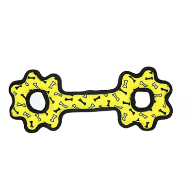 Product TUFFY® Ultimate Tug-O-Gear Yellow Bone Dog Toy