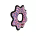 TUFFY® Ultimate Gear Ring Pink Leopard Dog Toy image thumbnail 4