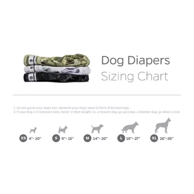 Pet Parents® Dog Diaper, Camo - Includes 3 Dog Diapers, 2 Extendrs® - Image 8