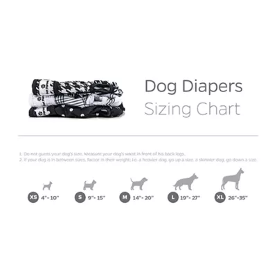 Product Pet Parents® Dog Diaper, Luxe - Includes 3 Dog Diapers, 2 Extendrs®
