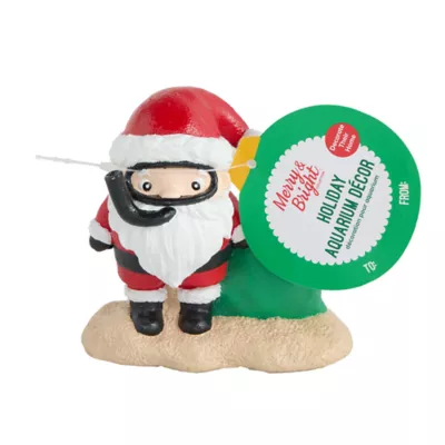 Product Merry & Bright Santa Aquarium Ornament