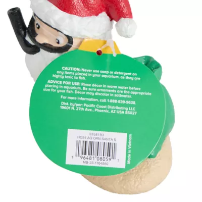 Product Merry & Bright Santa Aquarium Ornament