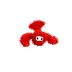 MIGHTY JR Microfiber Ball Lobster Dog Toy image thumbnail 1