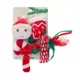 Product  Merry & Bright Santa Plush Cat Toys 5 Pack