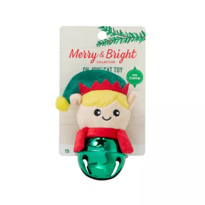 Product Merry & Bright Elf Jingle Bell Buddies Cat Toy