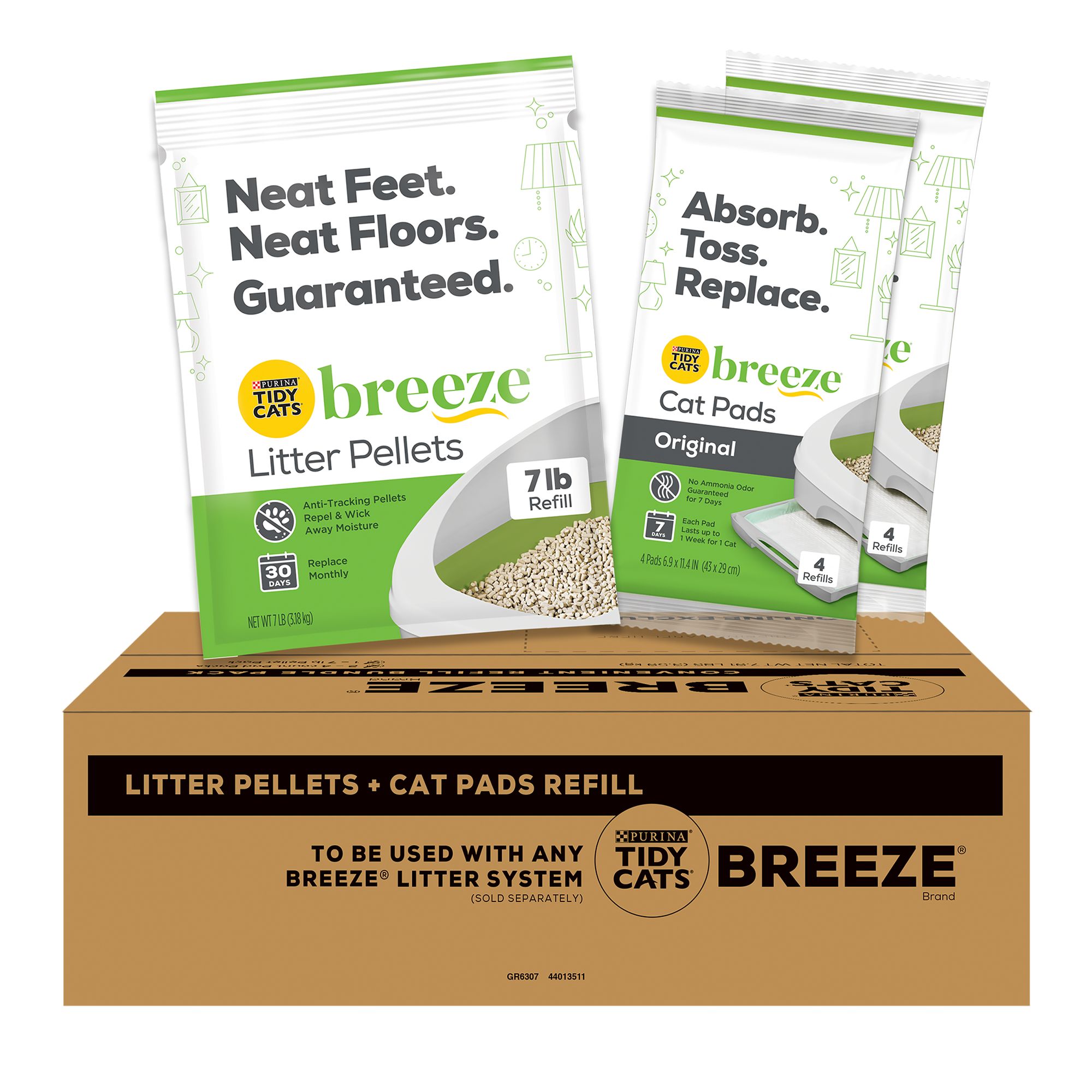 Purina Tidy Cats Breeze Mega Refill Bundle Pack