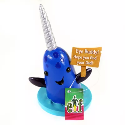 Elf Aquarium Ornament - Mr. Narwhal - Image 1