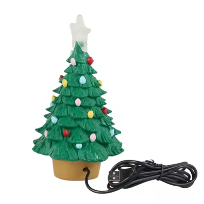 Product Merry & Bright Light Up Tree Terrarium Ornament