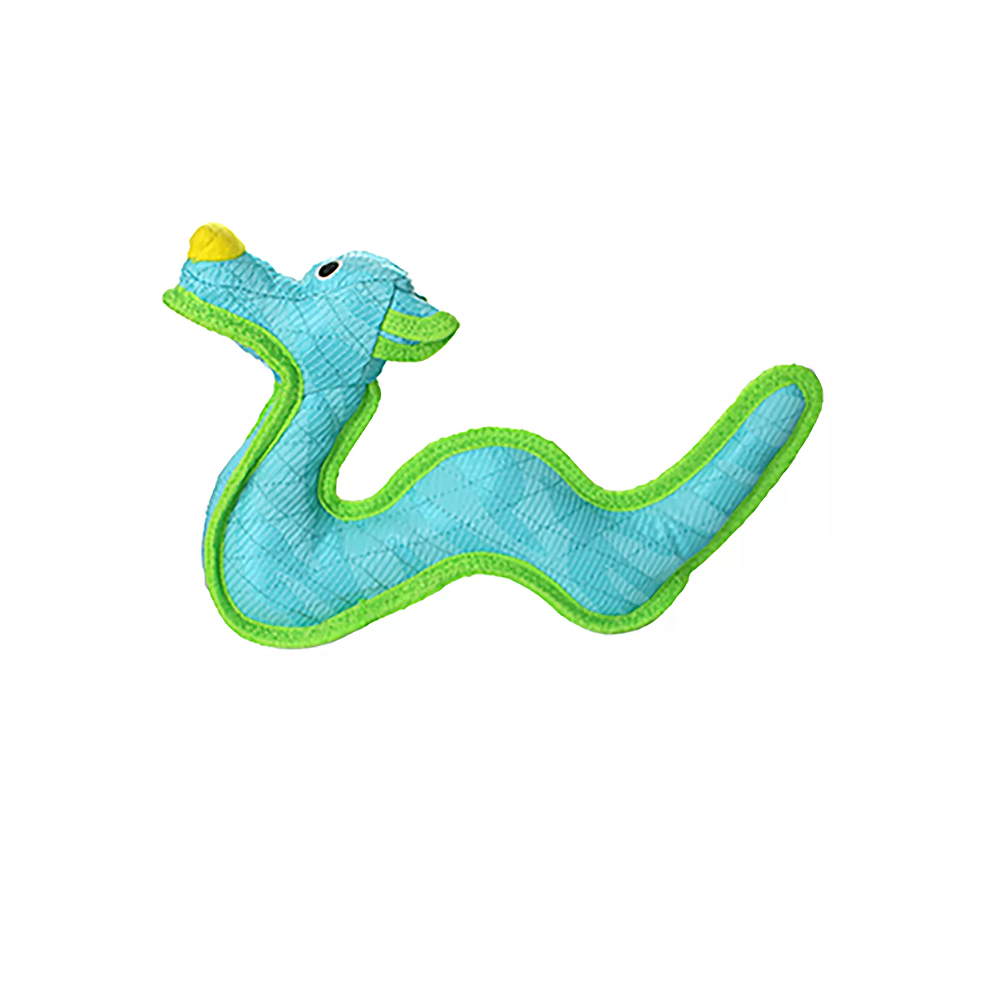 DuraForce Dragon Tiger Blue/Green Dog Toy