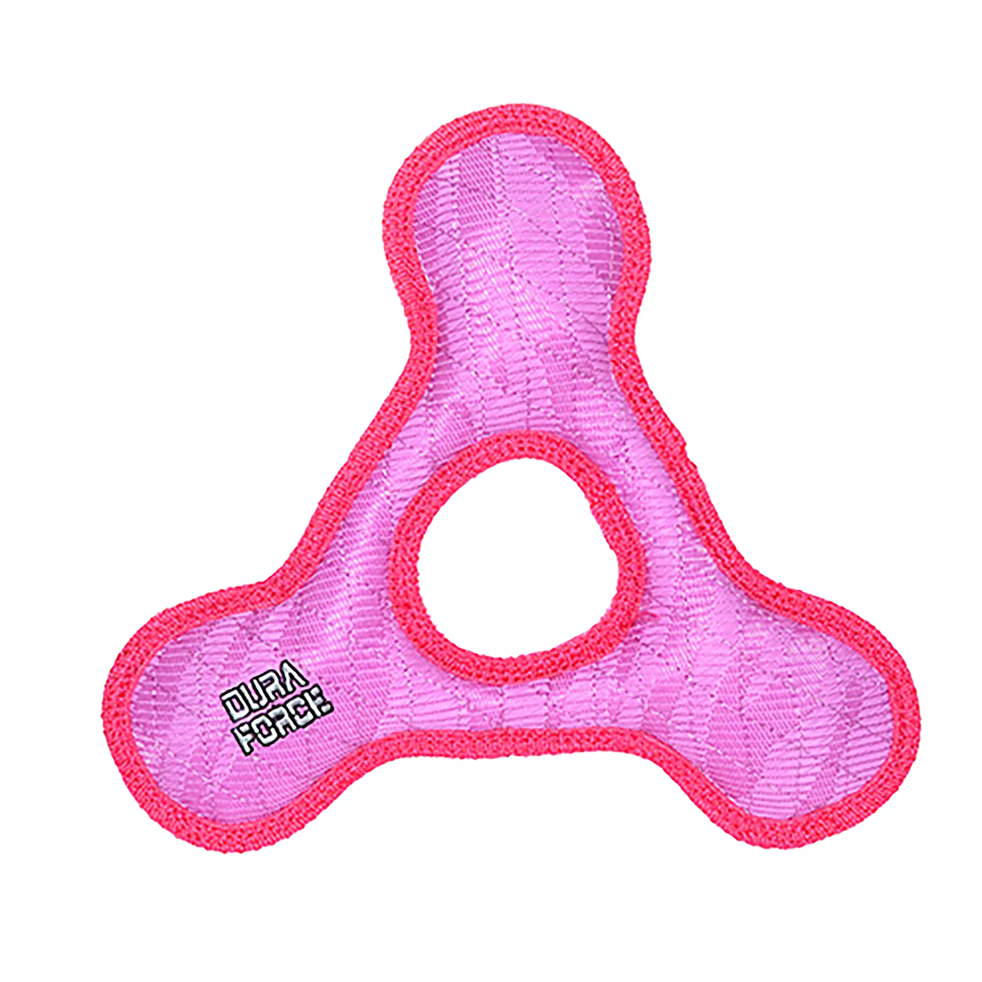 DuraForce Tiger Triangle Ring Dog Toy