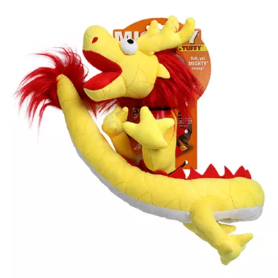 Product MIGHTY Dragon Yellow Dog Toy