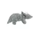 MIGHTY JR Dinosaur Triceratops Gray Dog Toy image thumbnail 3