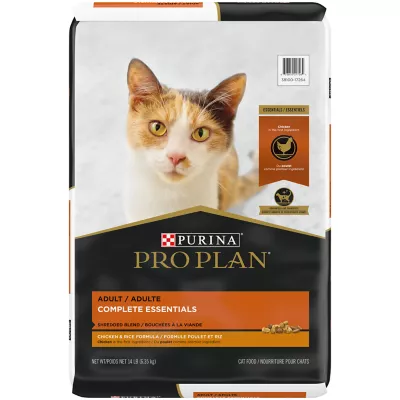 Product Purina Pro Plan Complete Essentials Shredded Blend Adult Cat Food - Chicken & Rice