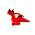 MIGHTY JR Dragon Red Dog Toy image thumbnail 2
