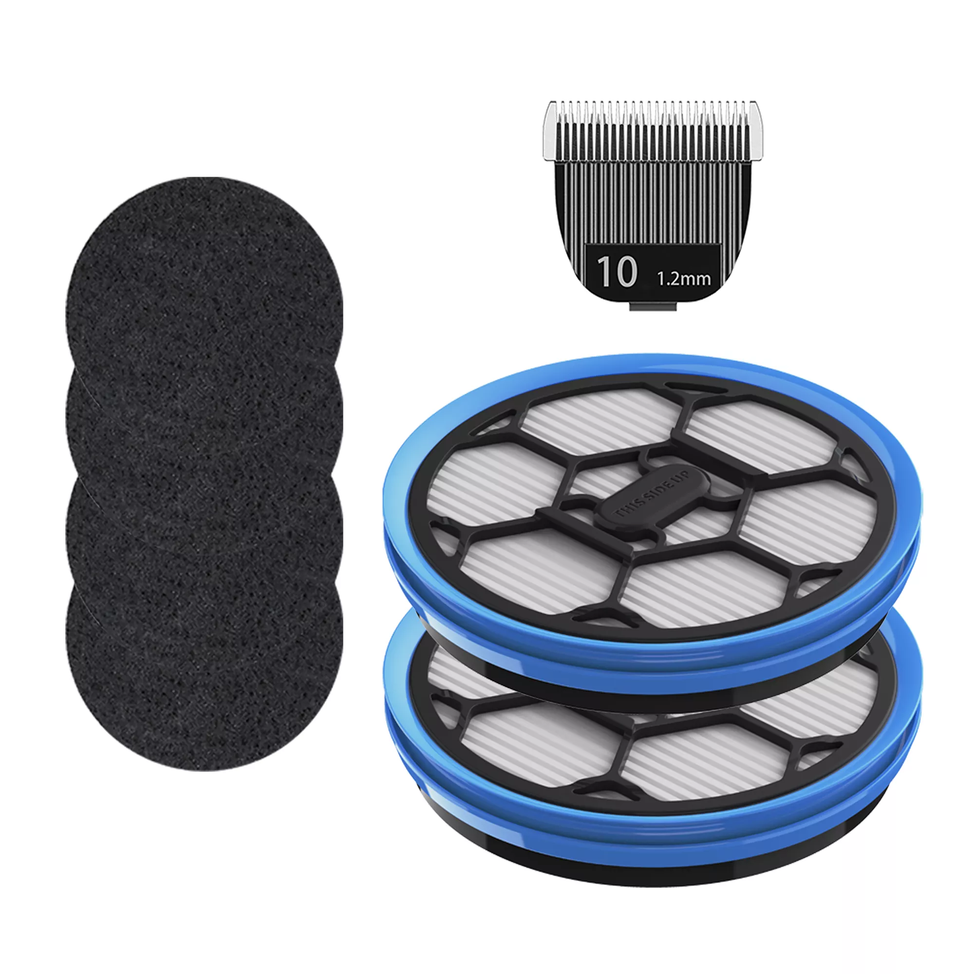 furMe Grooming Vacuum Filters & Blade Replacement Pack Model FM-02