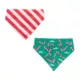 Product Merry & Bright Holiday 2-Pack Reptile Bandanas