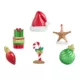 Product Merry & Bright Holiday 6-Count Mini Aquarium Ornaments