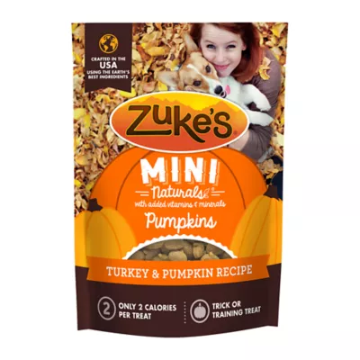 Product Zuke's Mini Naturals Turkey and Pumpkin Soft And Chewy Bites 5 OZ