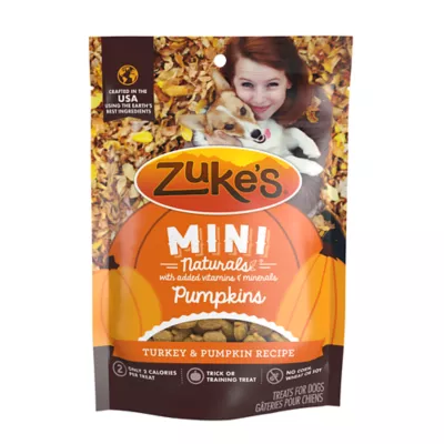 Product Zuke's Mini Naturals Turkey and Pumpkin Soft And Chewy Bites 5 OZ