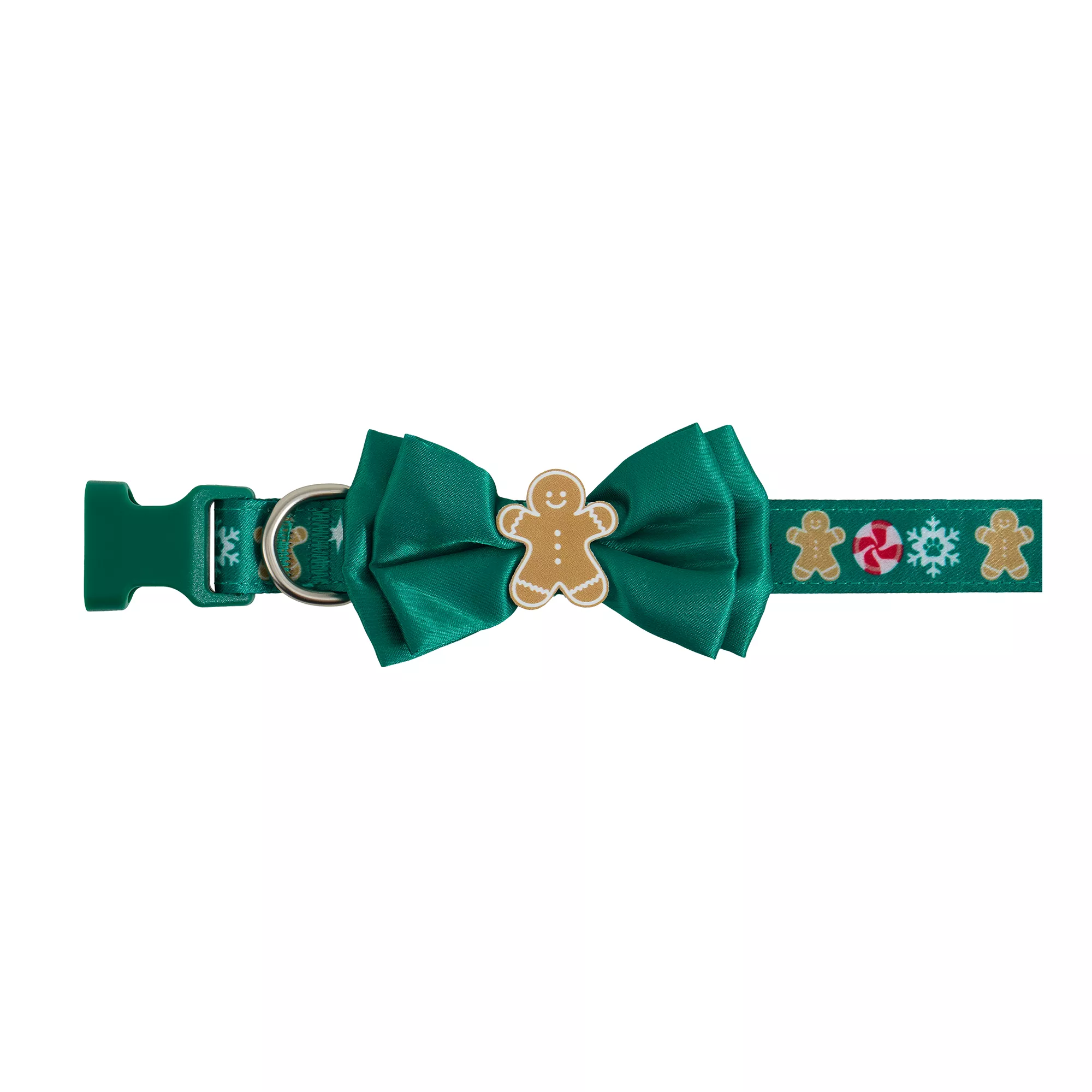 Merry & Bright&trade; Gingerbread Man Dog Collar