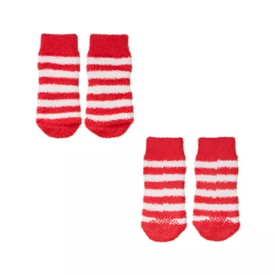 Merry & Bright™ Striped Socks for Dogs, Dog & Cat - Image 1