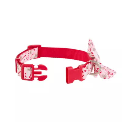 Product Merry & Bright Pink Peppermint Dog Collar