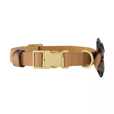 Product Merry & Bright Khaki Dog Collar