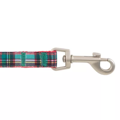 Product Merry & Bright Plaid Kitten Harness and Leash Combo Set