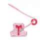 Product Merry & Bright Pink Candy Cane Kitten Harness and Leash Combo Set