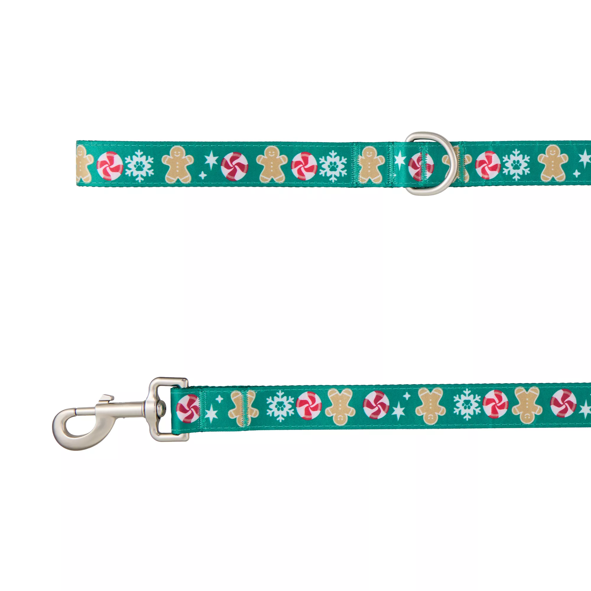 Merry & Bright&trade; Gingerbread Man Dog Leash