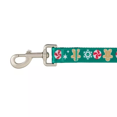 Product Merry & Bright Gingerbread Man Dog Leash