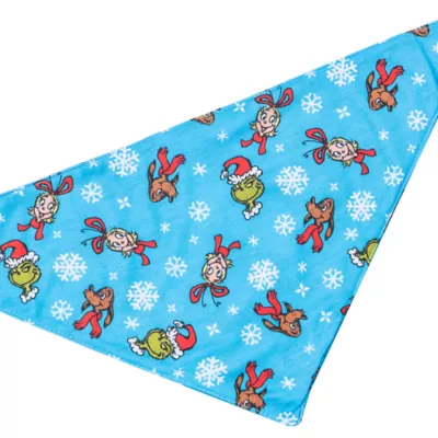 Product Holiday Grinch Dog Bandana