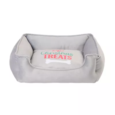 Product Merry & Bright Christmas Treat Cuddler Dog Bed