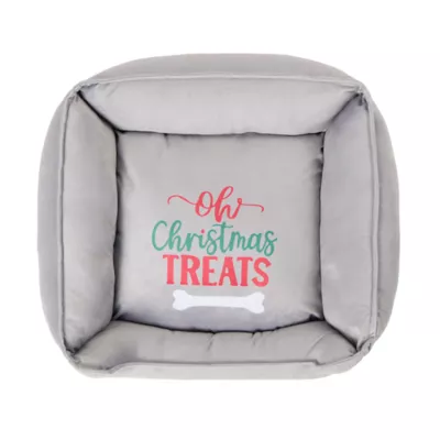 Product Merry & Bright Christmas Treat Cuddler Dog Bed