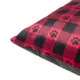 Product Merry & Bright Plaid Paws Pillow Dog Bed