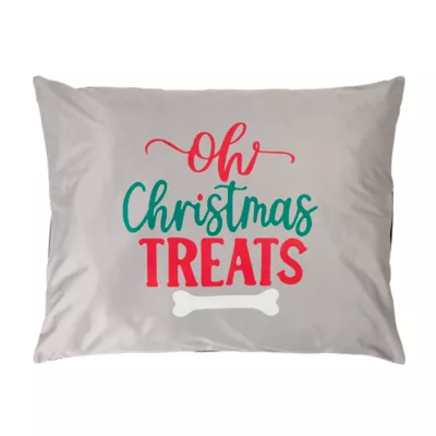 Product Merry & Bright Christmas Treats Pillow Dog Bed