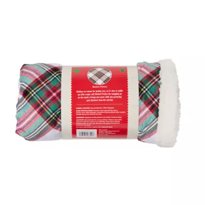 Product Merry & Bright Holiday Plaid Blanket