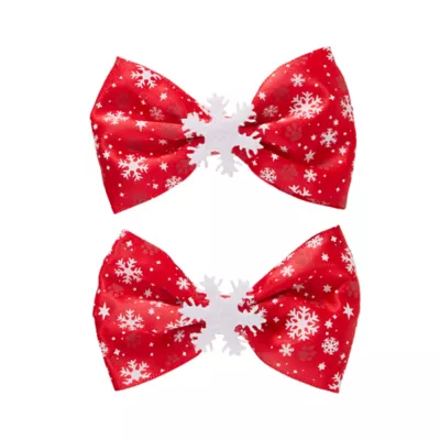 Product Merry & Bright Snowflake Hair Bows