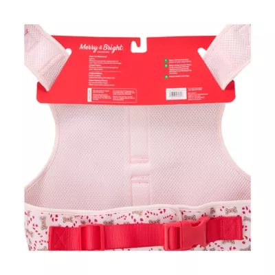 Product Merry & Bright Pink Peppermint Vest Harness