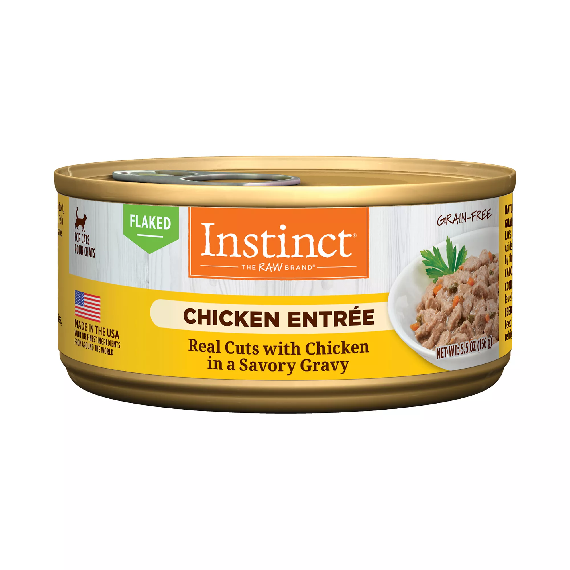 Instinct® Adult Wet Cat Food - Flaked Entrée, 5.5 oz.