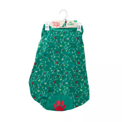 Product Merry & Bright Lights Dog Pajamas